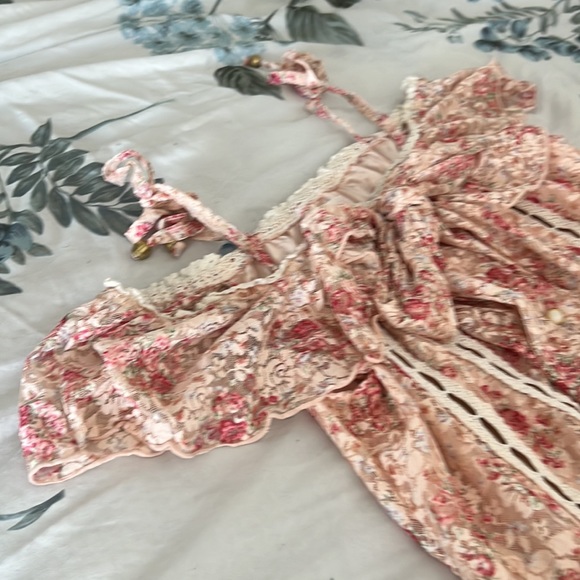 RARE Liz Lisa Peasant Top/Off Shoulders - Picture 3 of 5